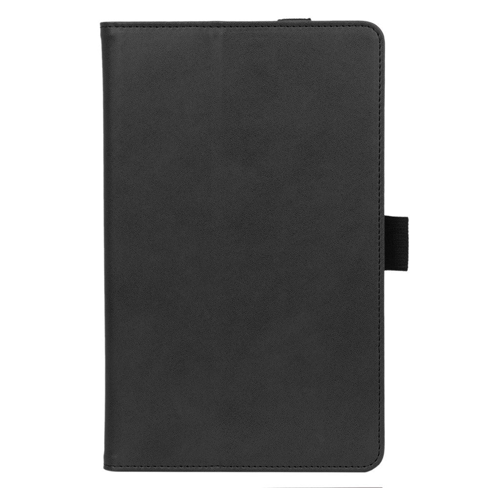 Lenovo Tab M8 (2nd. Gen) Leather Case with Card Holder & Stand - Black