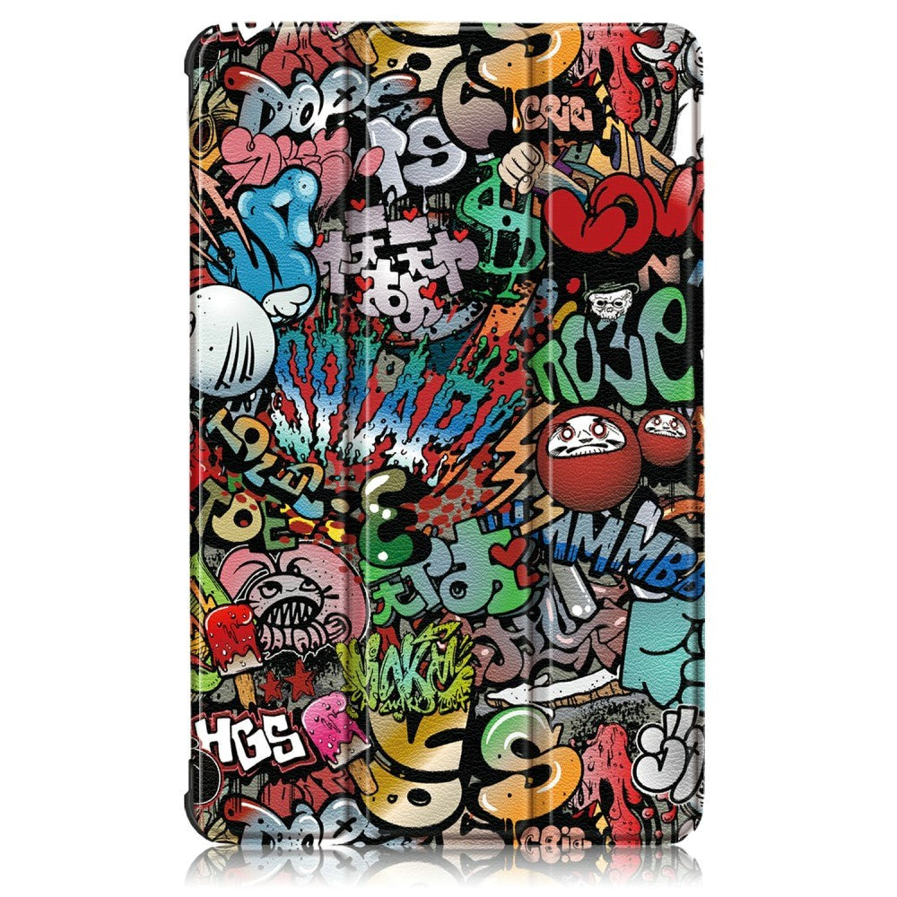 Lenovo Tab M8 (2nd Gen.) 8" Leather Case w. Folding & Standing - Graffiti