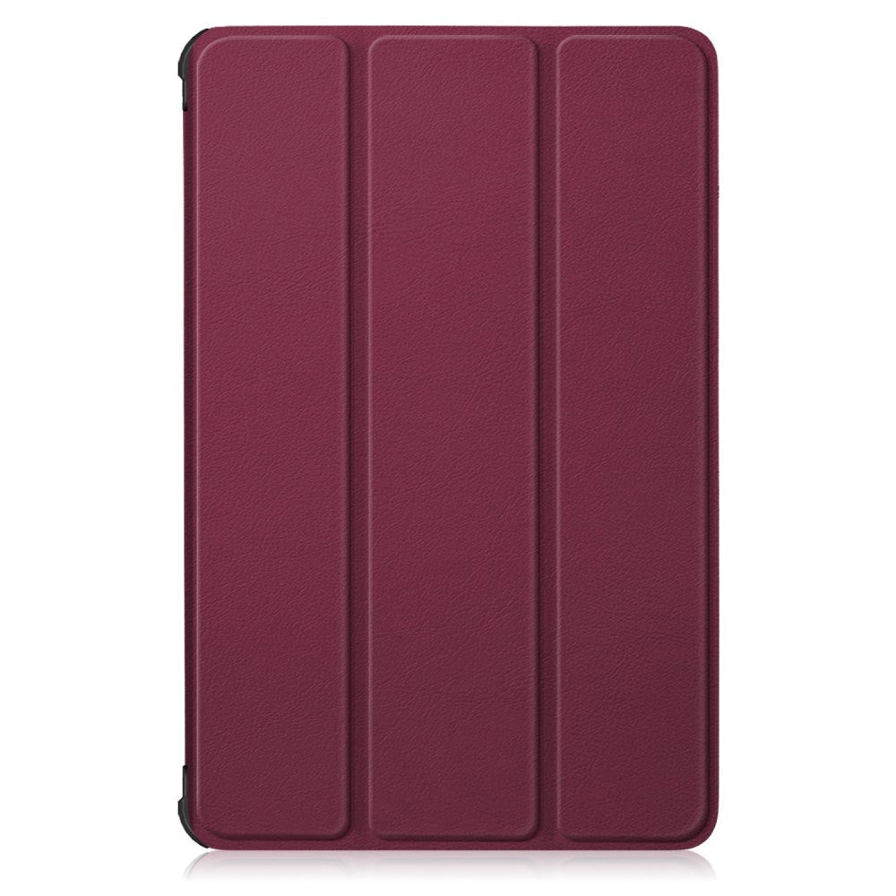 Lenovo Tab P11 Pro Tri-fold Flip Case w. Sleep / Wake-up Function - Bordeaux