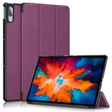 Lenovo Tab P11 Pro Tri-fold Flip Case w. Sleep / Wake-up Function - Purple