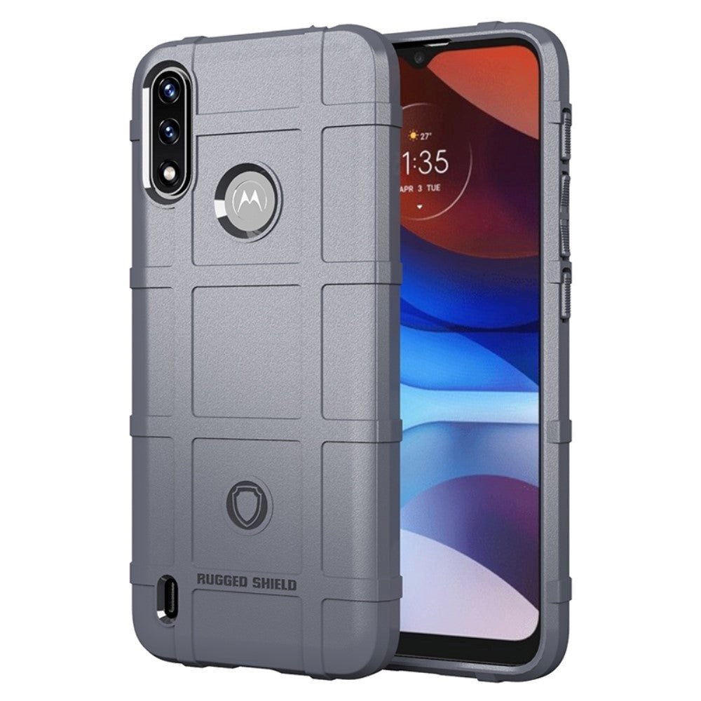 Motorola Moto E7 Power / E7i Power Rugged Shield Case - Grey