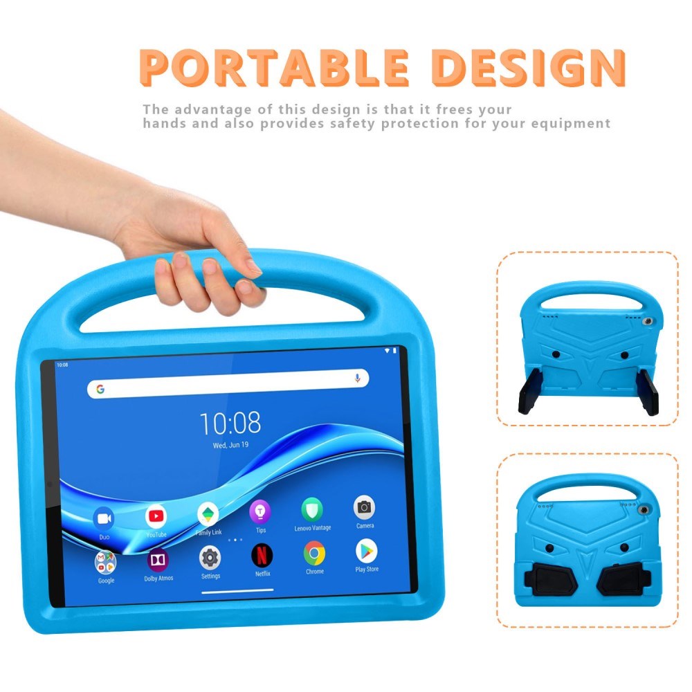 Lenovo Tab M10 HD 10.1" (TB-X505F) / FHD 10.1" (TB-X605) Kids Case w. Kickstand - Blue