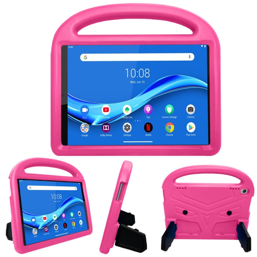 Lenovo Tab M10 HD 10.1" (TB-X505F) / FHD 10.1" (TB-X605) Kids Case w. Kickstand - Pink