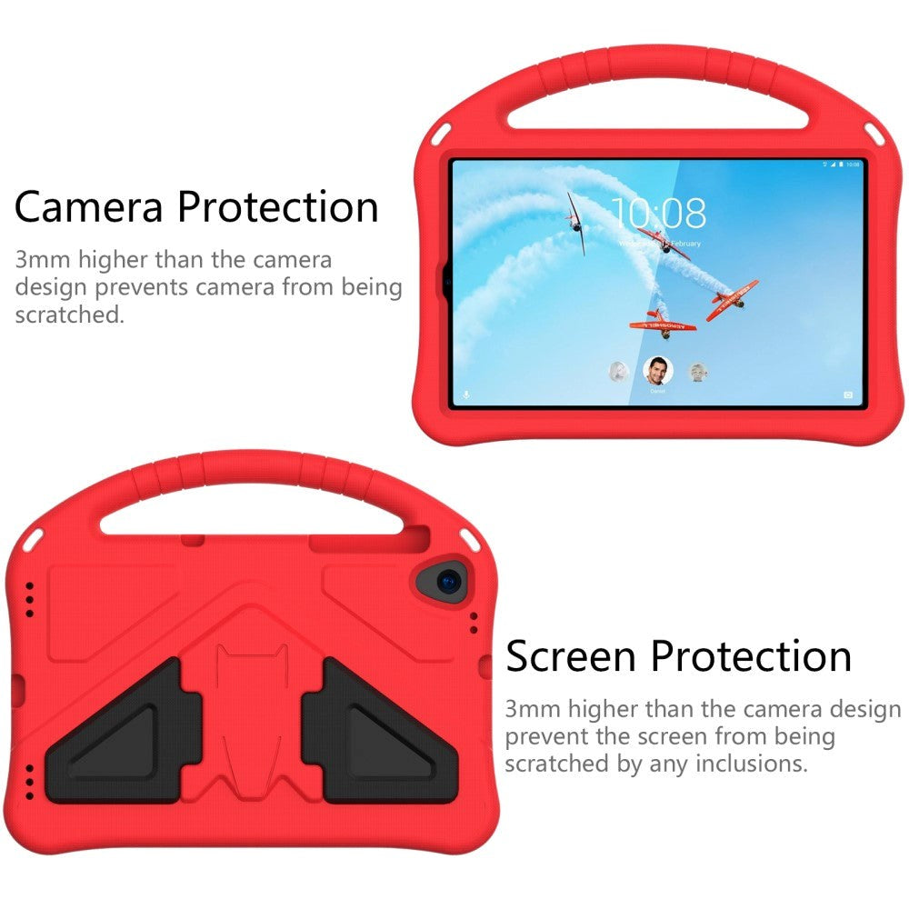 Lenovo Tab M10 HD (2. Gen.) 10.1" (TB-X306F) Kids Case w. Kickstand & Pencil Holder - Red