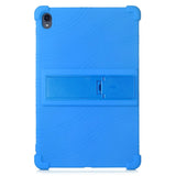 Lenovo Tab P11 / P11 (5G) / P11 Plus Silicone Case w. Kickstand - Dark Blue