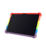 Lenovo Tab P11 / P11 (5G) / P11 Plus Silicone Case w. Kickstand - Rainbow