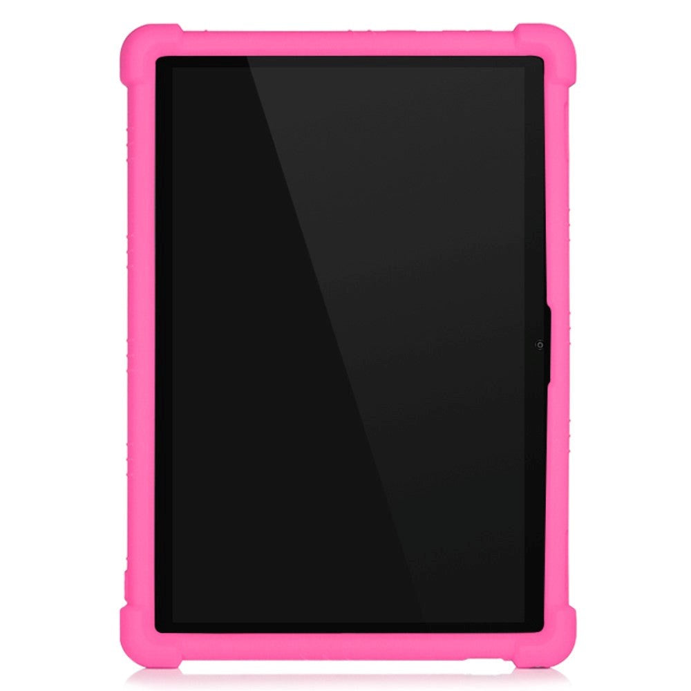 Lenovo Tab M10 FHD Plus 10.3" (TB-X606) Silicone Case w. Kickstand - Pink