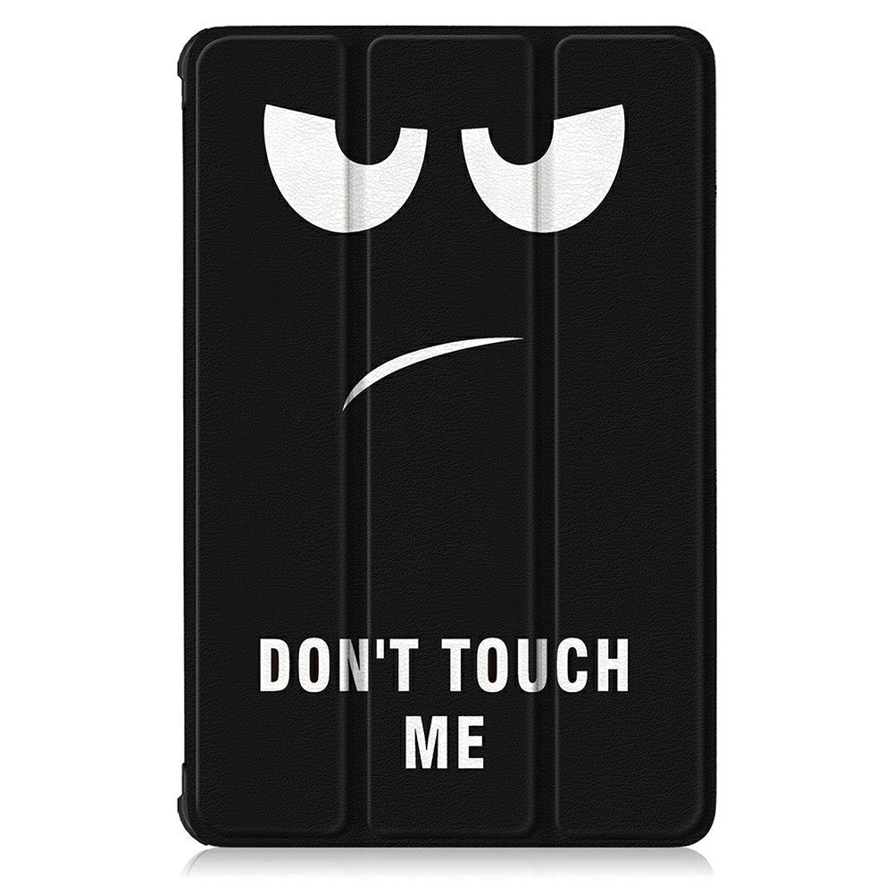 Lenovo Tab P11 Pro Tri-Fold Leather Case - Don't Touch Me