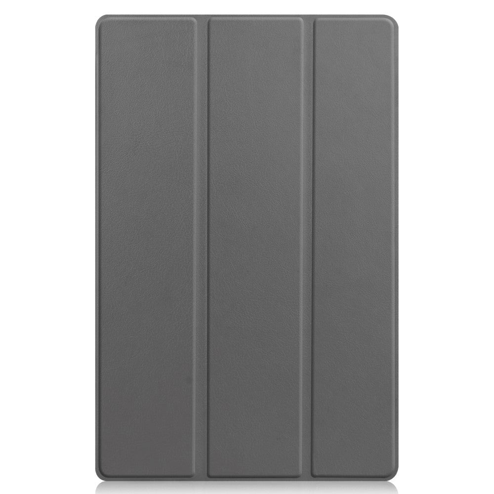 Lenovo Pad Pro Tri-Fold Leather Case - Grey