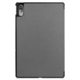 Lenovo Pad Pro Tri-Fold Leather Case - Grey