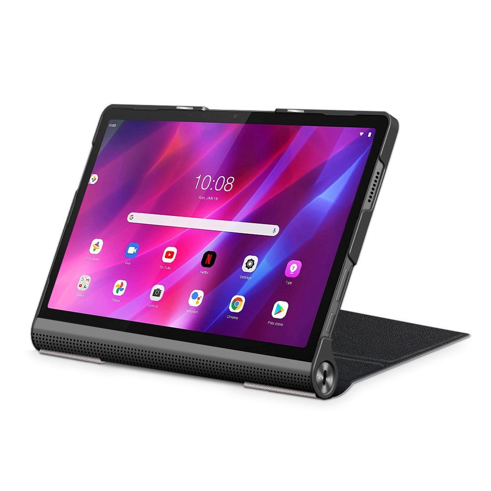 Lenovo Yoga Tab 11 Leather Case w. Stand - Black