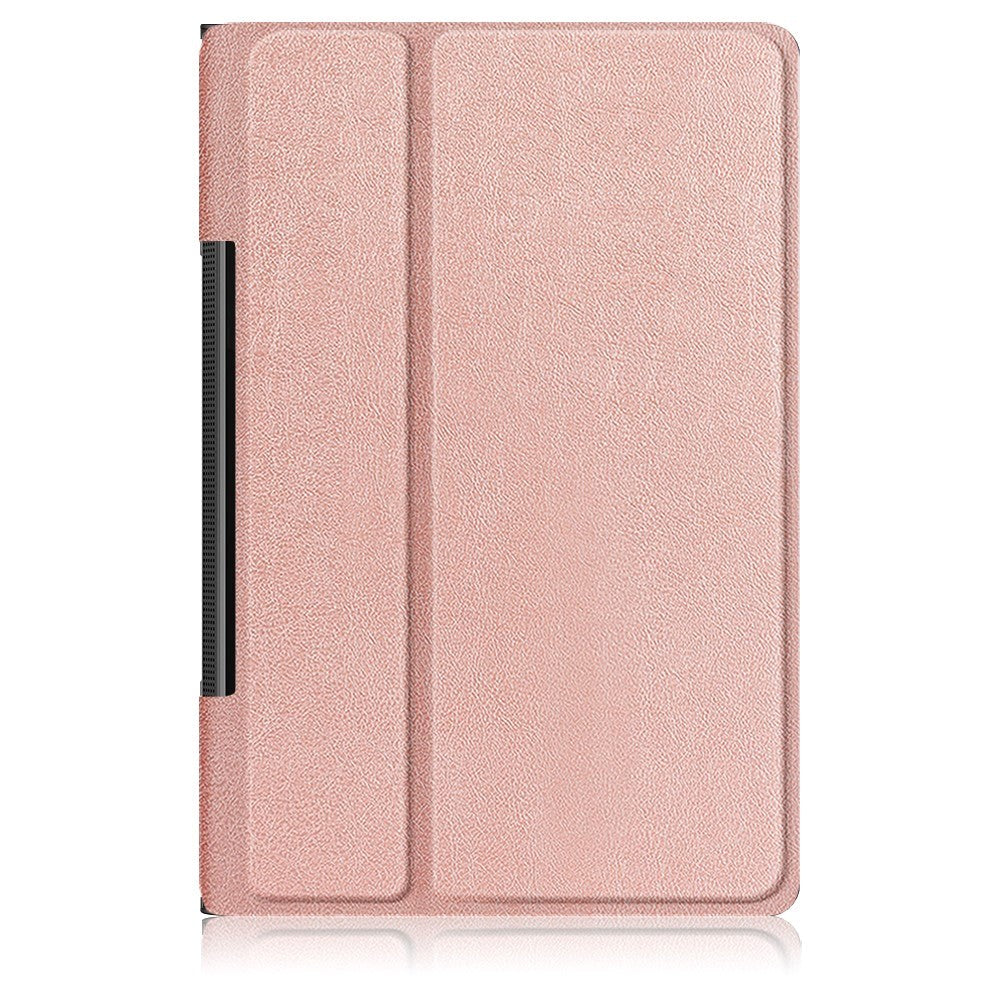 Lenovo Yoga Tab 11 Leather Case w. Stand - Rose Gold