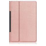 Lenovo Yoga Tab 11 Leather Case w. Stand - Rose Gold