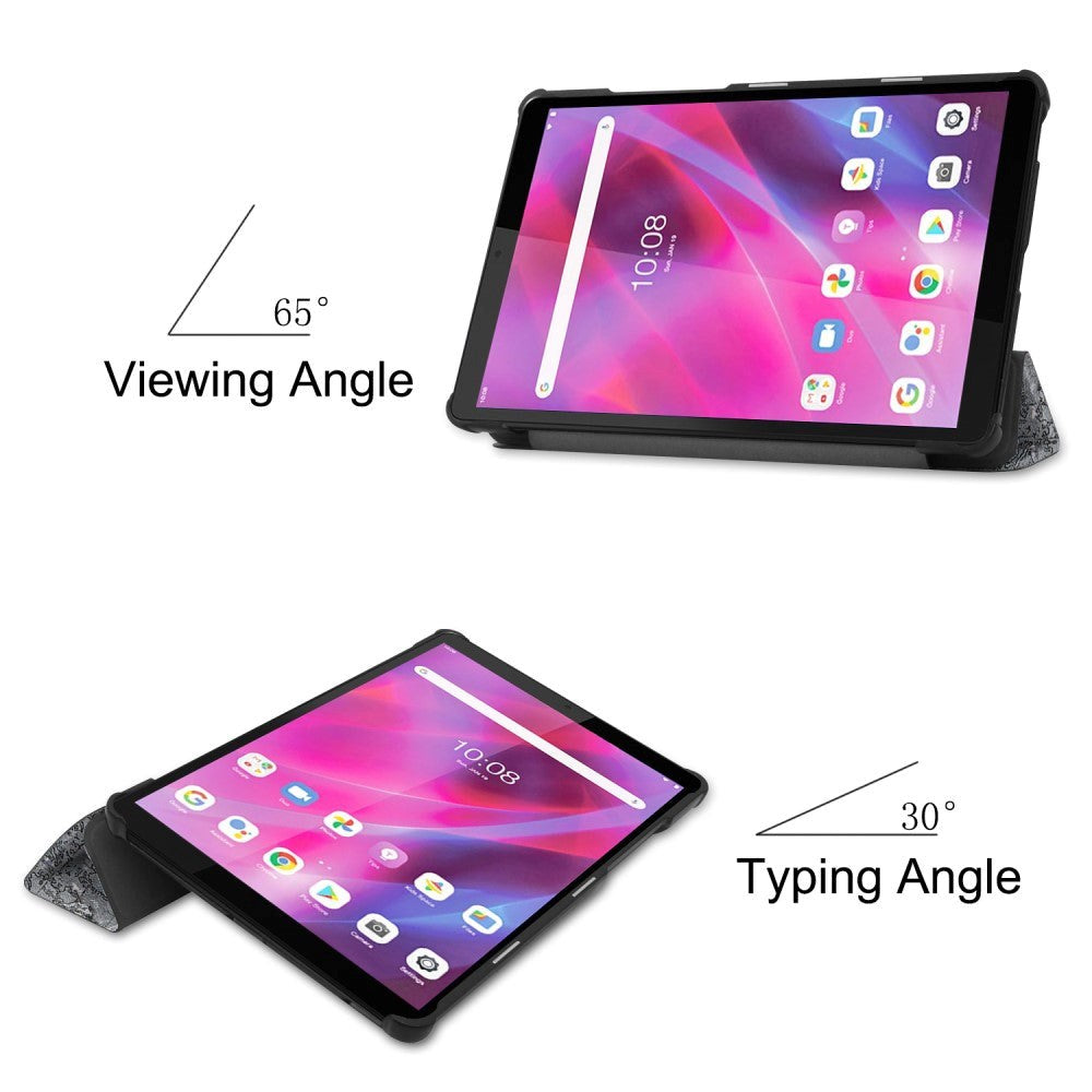 Lenovo Tab M8 (3rd Gen.) 8" Tri-fold Flip Case w. Auto Sleep/Wake Feature Function - Eiffel Tower