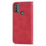 Motorola Moto E40 / E30 / E20 Soft leather Wallet Case - Red