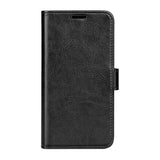 Motorola Moto G31 / G41 Shiny Leather Wallet Case - Black