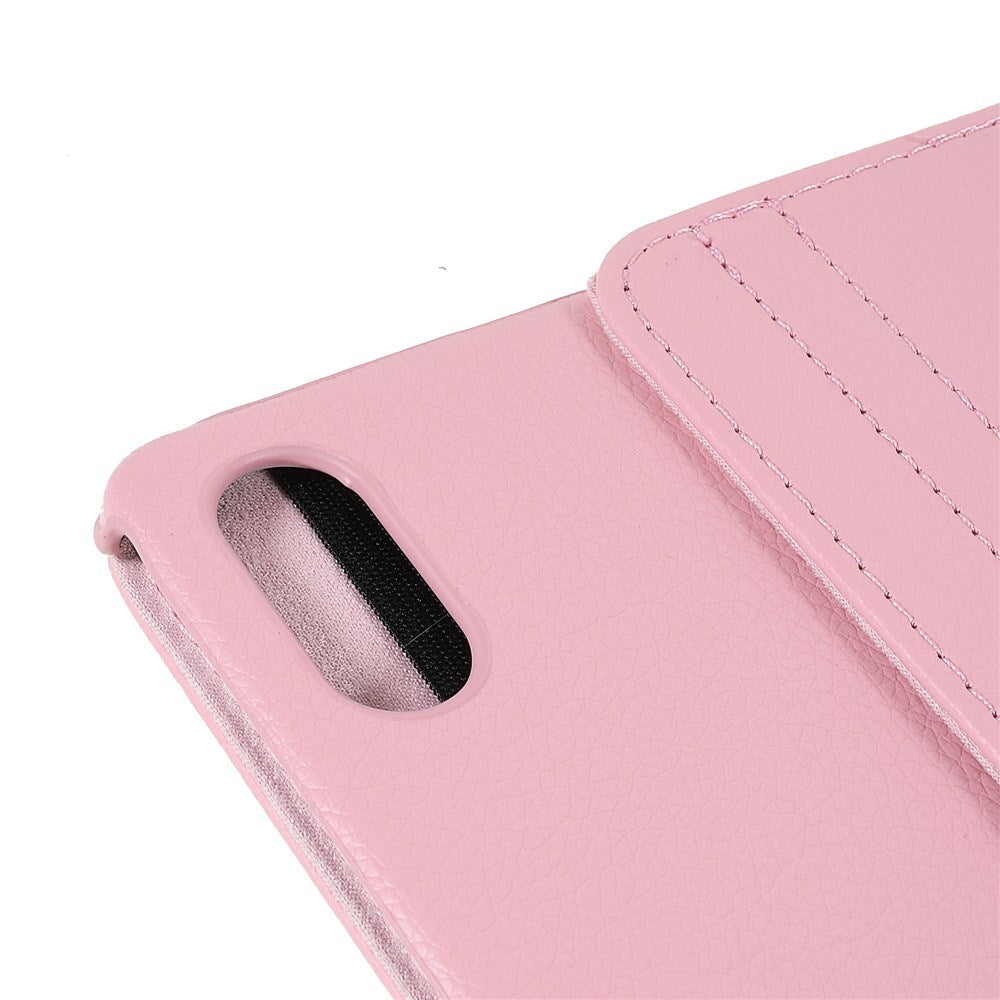 Lenovo Tab P12 Pro Leather Case w. 360 Degree Stand Function - Pink