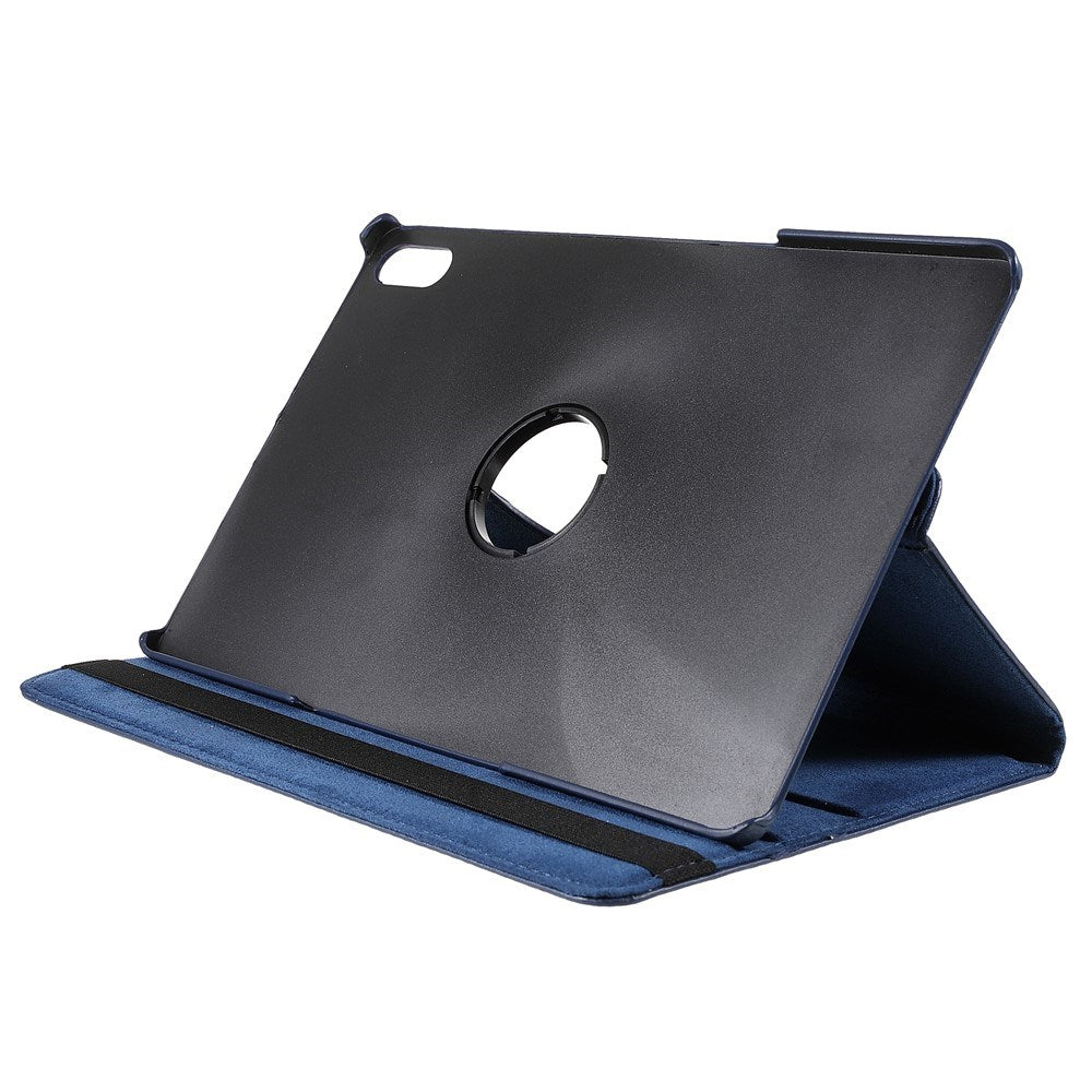 Lenovo Tab P12 Pro Leather Case w. 360 Degree Stand Function - Blue