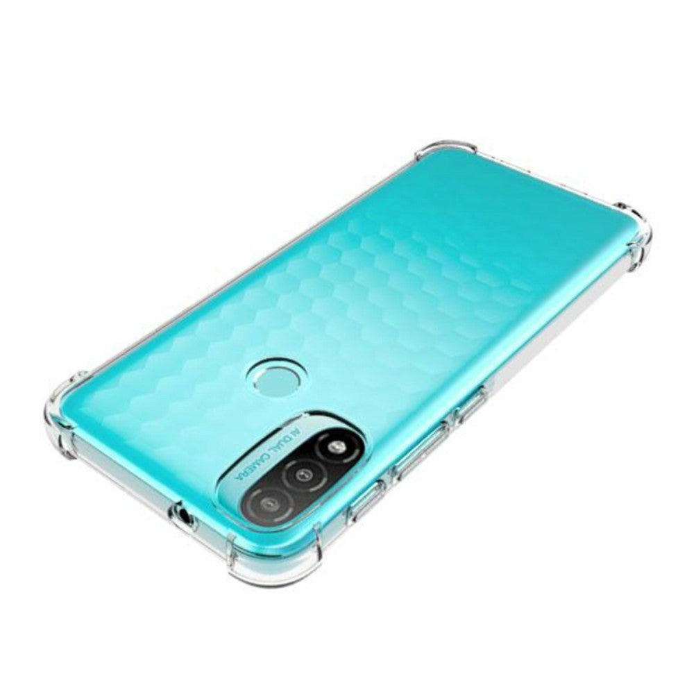 Motorola Moto E40 / E30 / E20 Shockproof Flexible Plastic Case - Transparent