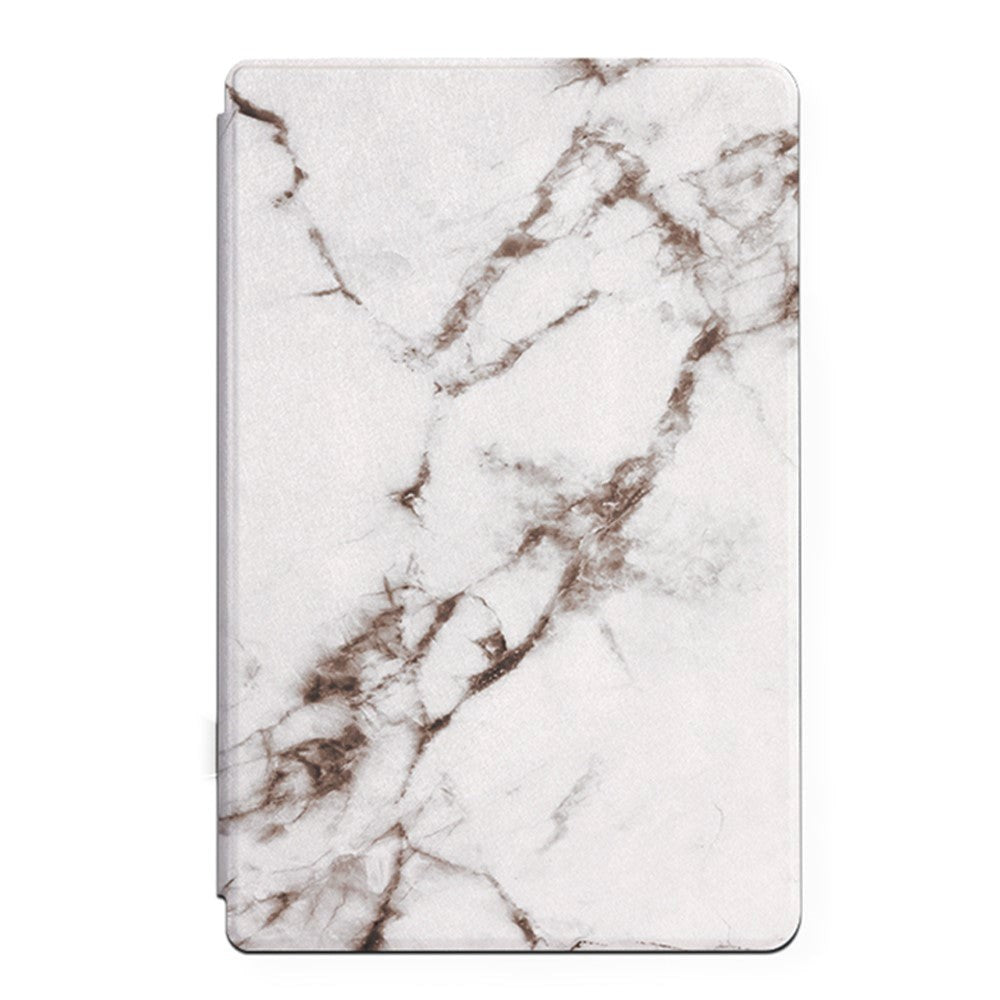 Lenovo Pad Pro Tri-Fold Flip Case - Marble - White