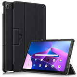 Lenovo Tab M10 Plus (3rd Gen) 10.6 "(TB-125F / 128F) Tri-Fold Leather Case - Black