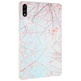 Lenovo Tab P11 Pro Back Case - Flexible Plastic - Cherry Blossom