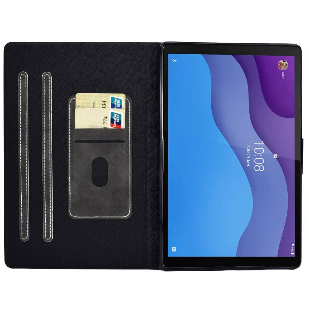 Lenovo Tab M10 (3. Gen) 10.1" (TB-328F/TB-328X) Flip Case w. Card Holder - Black