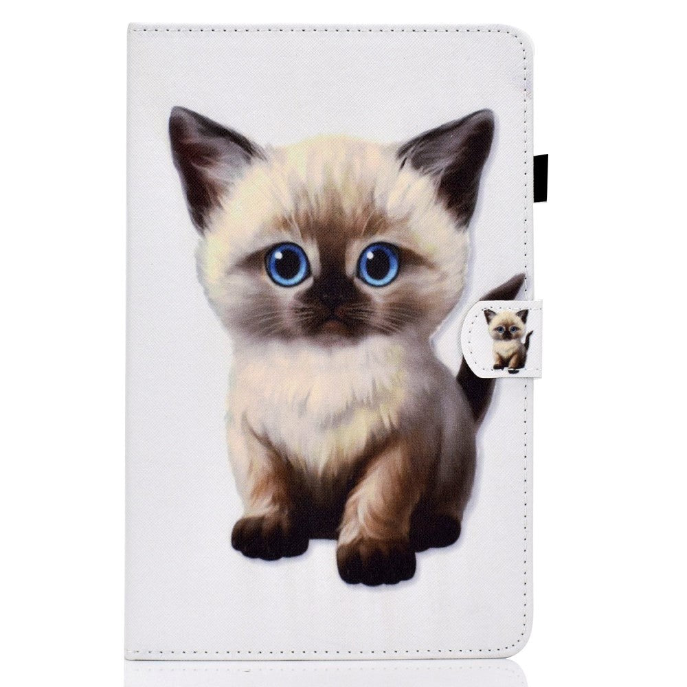 Lenovo Tab M10 (3. Gen) 10.1" (TB-328F/TB-328X) Flip Case w. Stand Function & Card Holder - Kitten