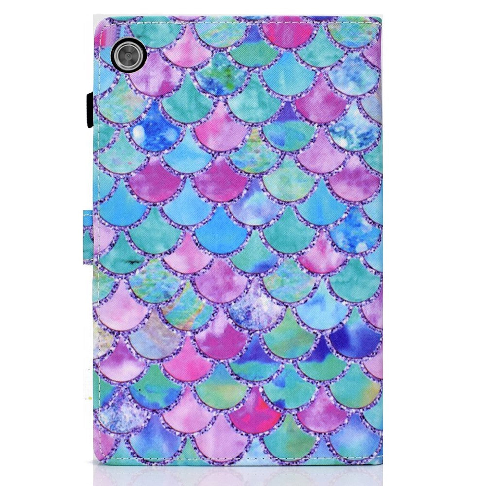 Lenovo Tab M10 (3. Gen) 10.1" (TB-328F/TB-328X) Flip Case w. Stand Function & Card Holder - Colorful Pattern