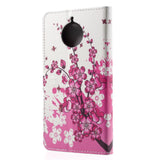 Motorola Moto G5s Plus Pink Flowers Wallet Case