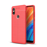 Xiaomi Mi Mix 2s Litchi Texture TPU Case Red