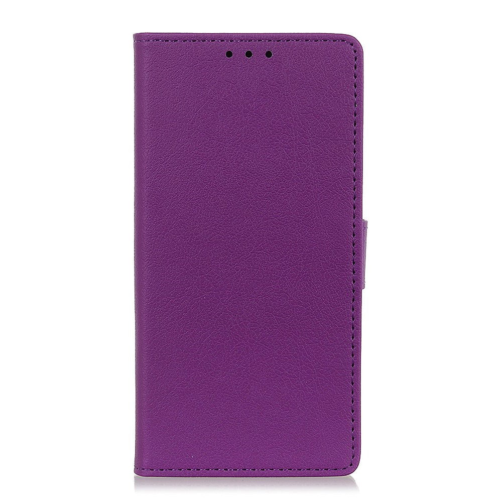 Xiaomi Redmi Note 8 Leather Wallet Case - Purple