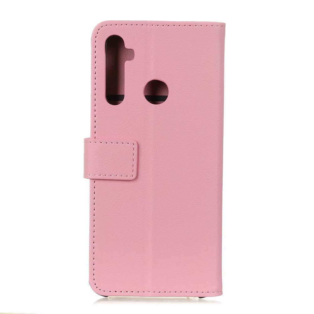 Xiaomi Redmi Note 8 Leather Wallet Case - Pink