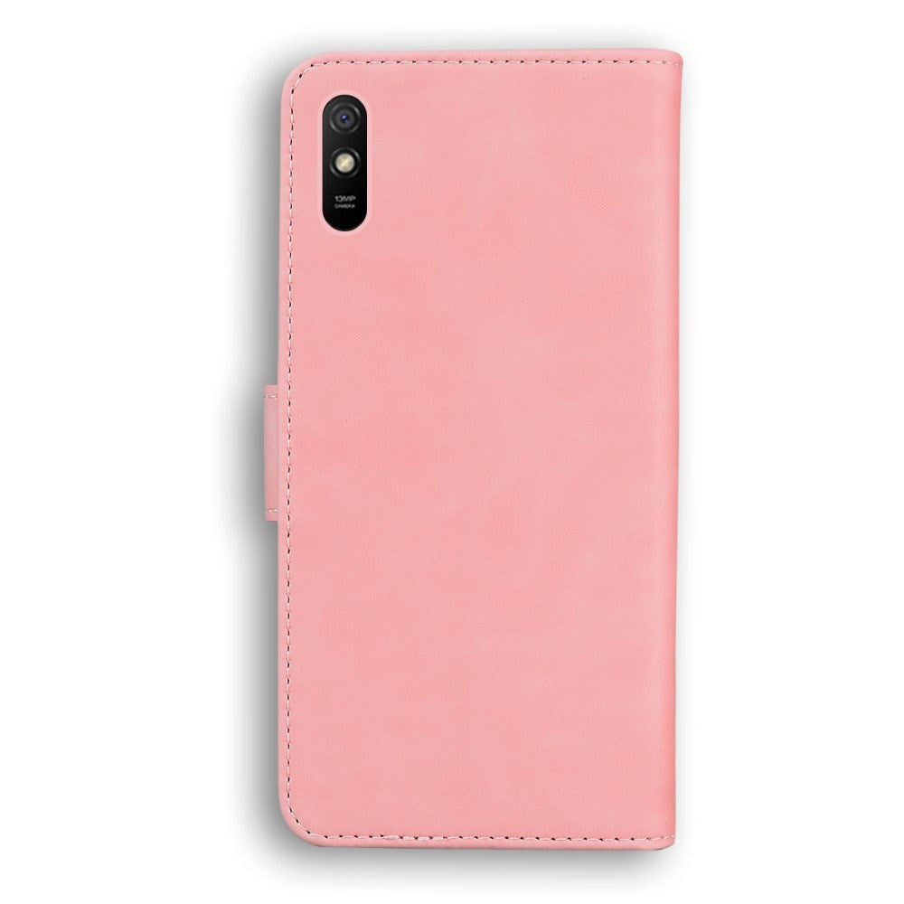 Xiaomi Redmi 9A / 9AT Leather Wallet Case - Pink