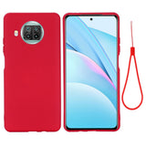 Xiaomi Mi 10T Lite 5G / Redmi Note 9 Pro 5G Liquid Silicone Case - Red