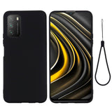 Xiaomi Poco M3 Liquid Silicone Case - Black