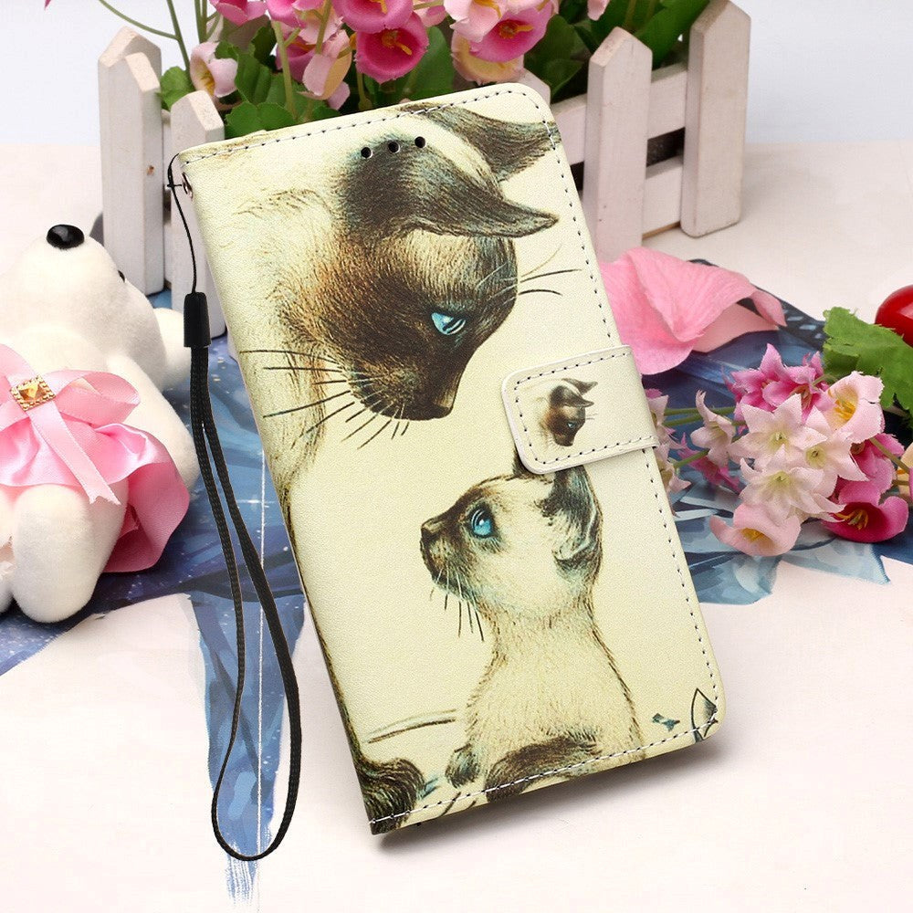 Xiaomi Mi 11 Leather Wallet Case - Cats