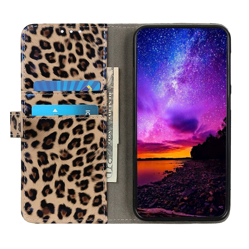 Xiaomi Mi 11 Leather Wallet Case - Leopard