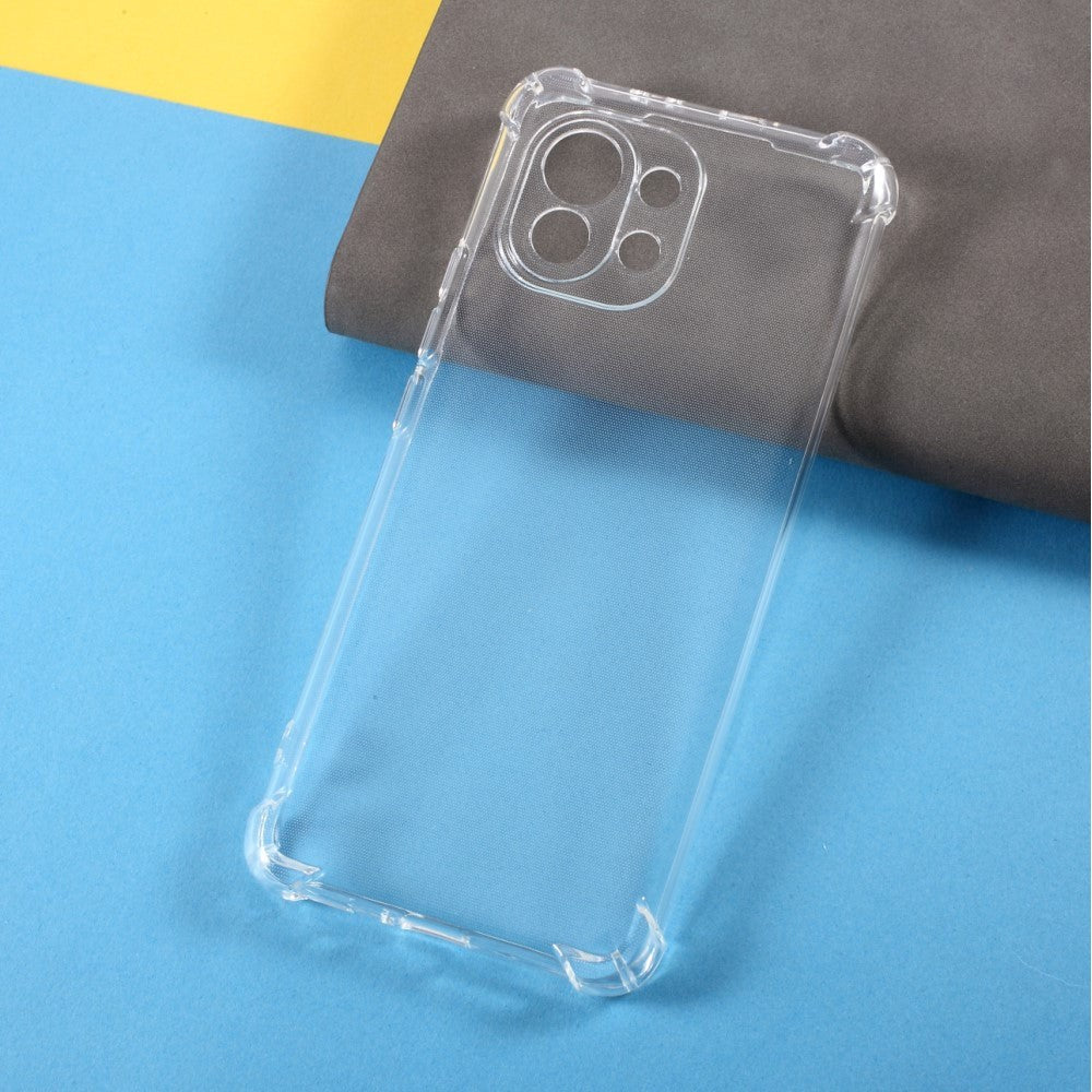 Xiaomi Mi 11 Shockproof Plastic Case - Transparent