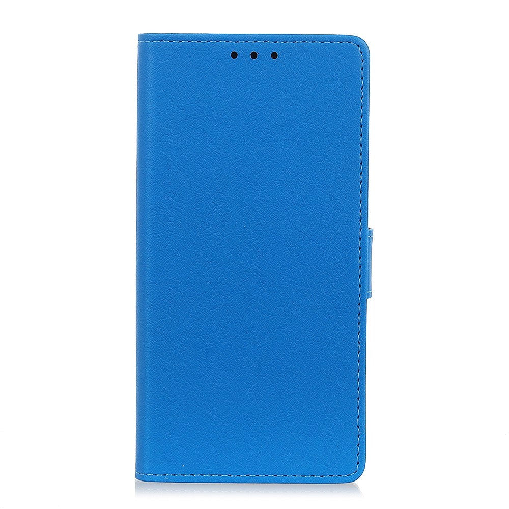 Xiaomi Redmi 9T Leather Wallet Case - Blue