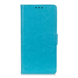 Xiaomi Poco M5S / Redmi Note 10S Flip Case w. Card Holder & Stand Function - Blue