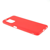 Xiaomi Poco M5S / Redmi Note 10S Flexible Case in Matt Plastic - Red