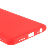 Xiaomi Poco M5S / Redmi Note 10S Flexible Case in Matt Plastic - Red