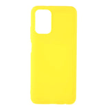 Xiaomi Poco M5S / Redmi Note 10S Flexible Case in Matt Plastic - Yellow