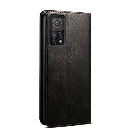 Xiaomi 11T / 11T Pro Neutral Leather Wallet Case - Black