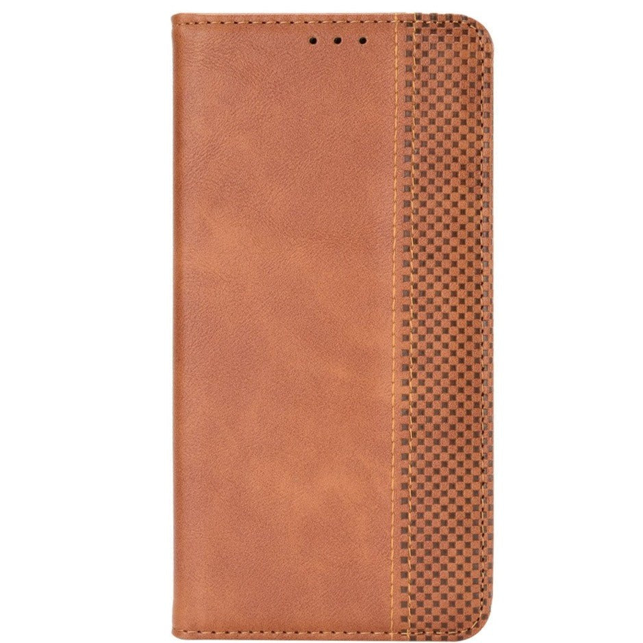 Xiaomi Redmi Note 11 Pro + (Plus) Vintage Look Leather Wallet Case - Brown