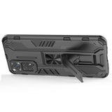 Xiaomi Redmi Note 11 / 11S Hybrid Tough Case with Kickstand - Black