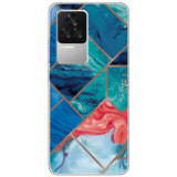 Xiaomi Poco F4 Flexible Plastic Case - Blue Marble