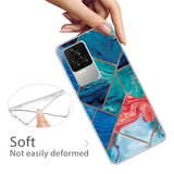 Xiaomi Poco F4 Flexible Plastic Case - Blue Marble