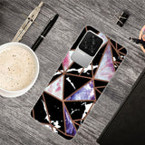 Xiaomi Poco F4 Flexible Plastic Case - Black Marble